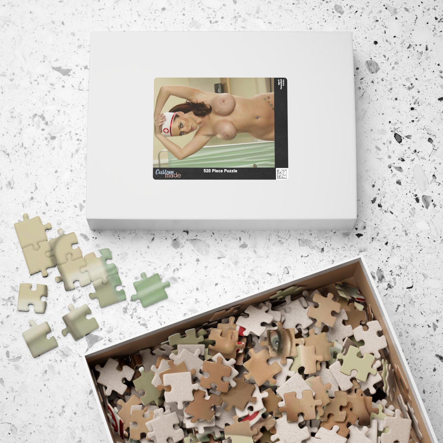 Puzzle (110, 252, 500, 1014-piece) Sexy Nude Nurse Sophie Dee