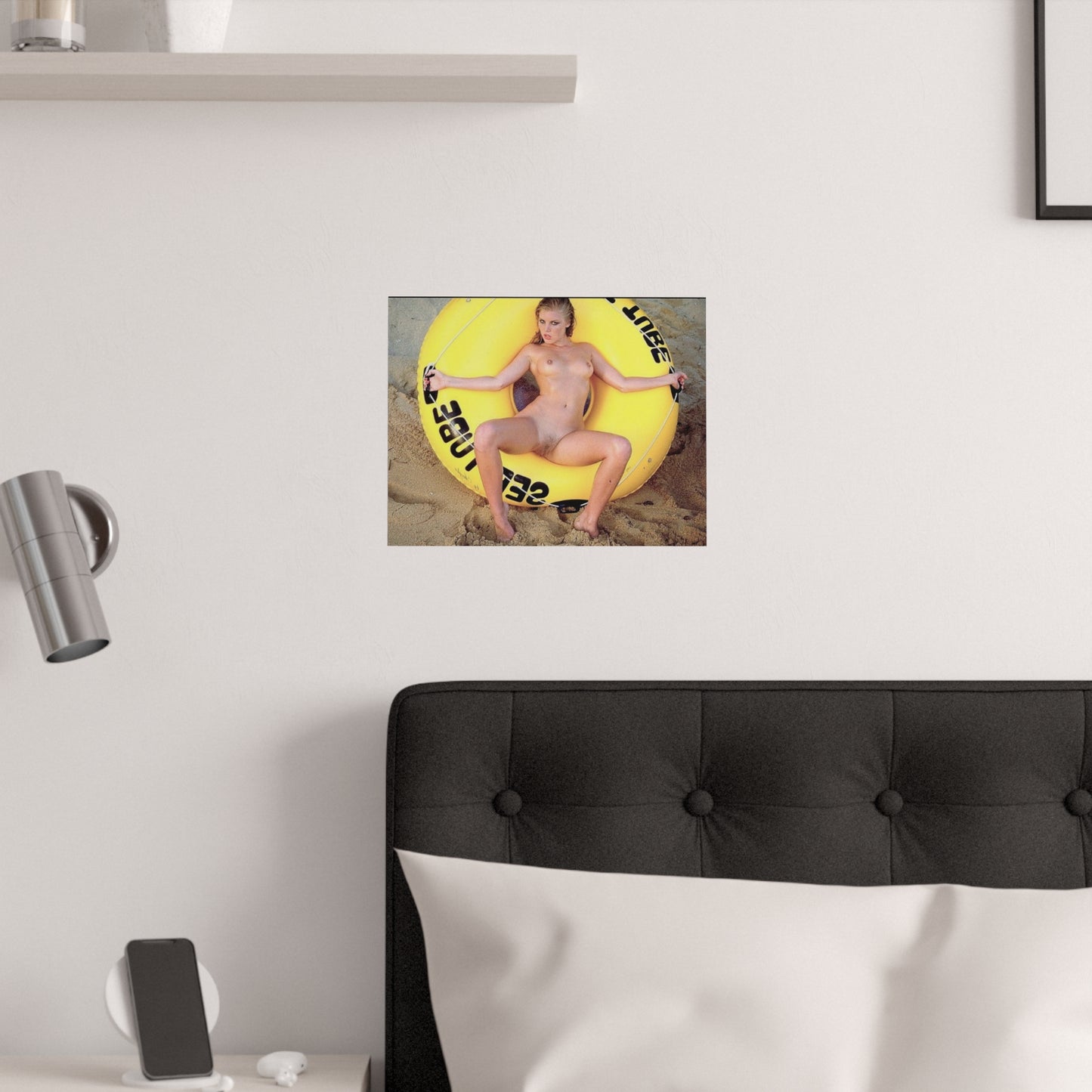 Satin Posters (210gsm) Retro Pornstar Shauna Grant Nude