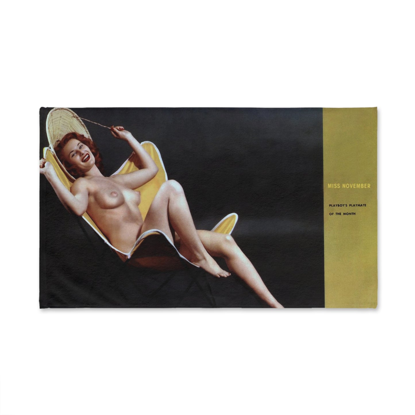 Hand Towel Playboy Playmate November 1954 Diane Hunter