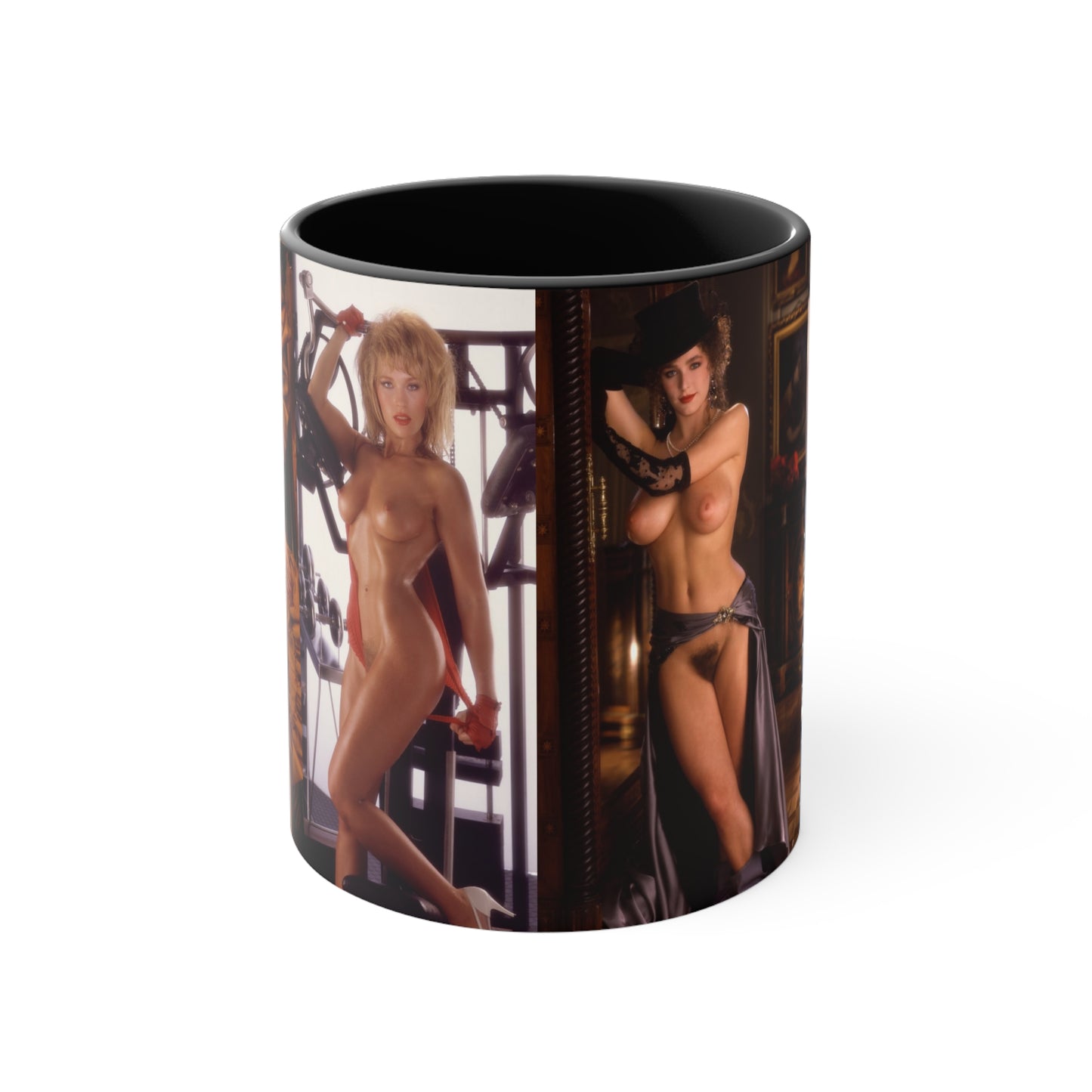 Accent Coffee Mug, 11oz Playboy Playmates 1987 January - April