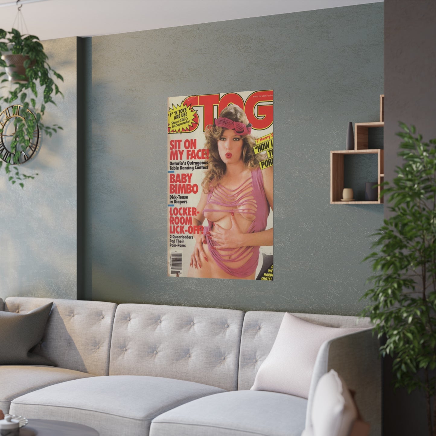 Satin Posters (210gsm) Traci Lords Magazine Cover