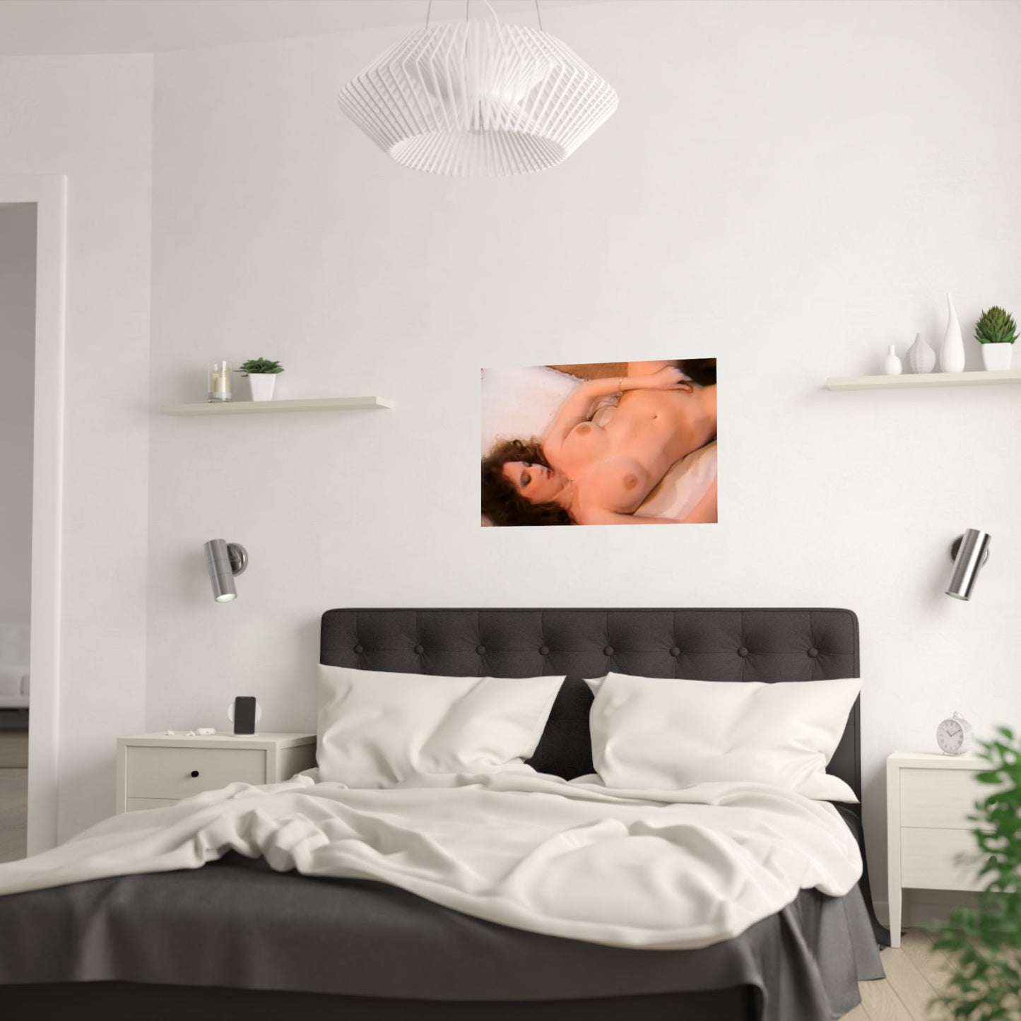 Satin Posters (210gsm) Traci Lords Nude Retro Porn Star