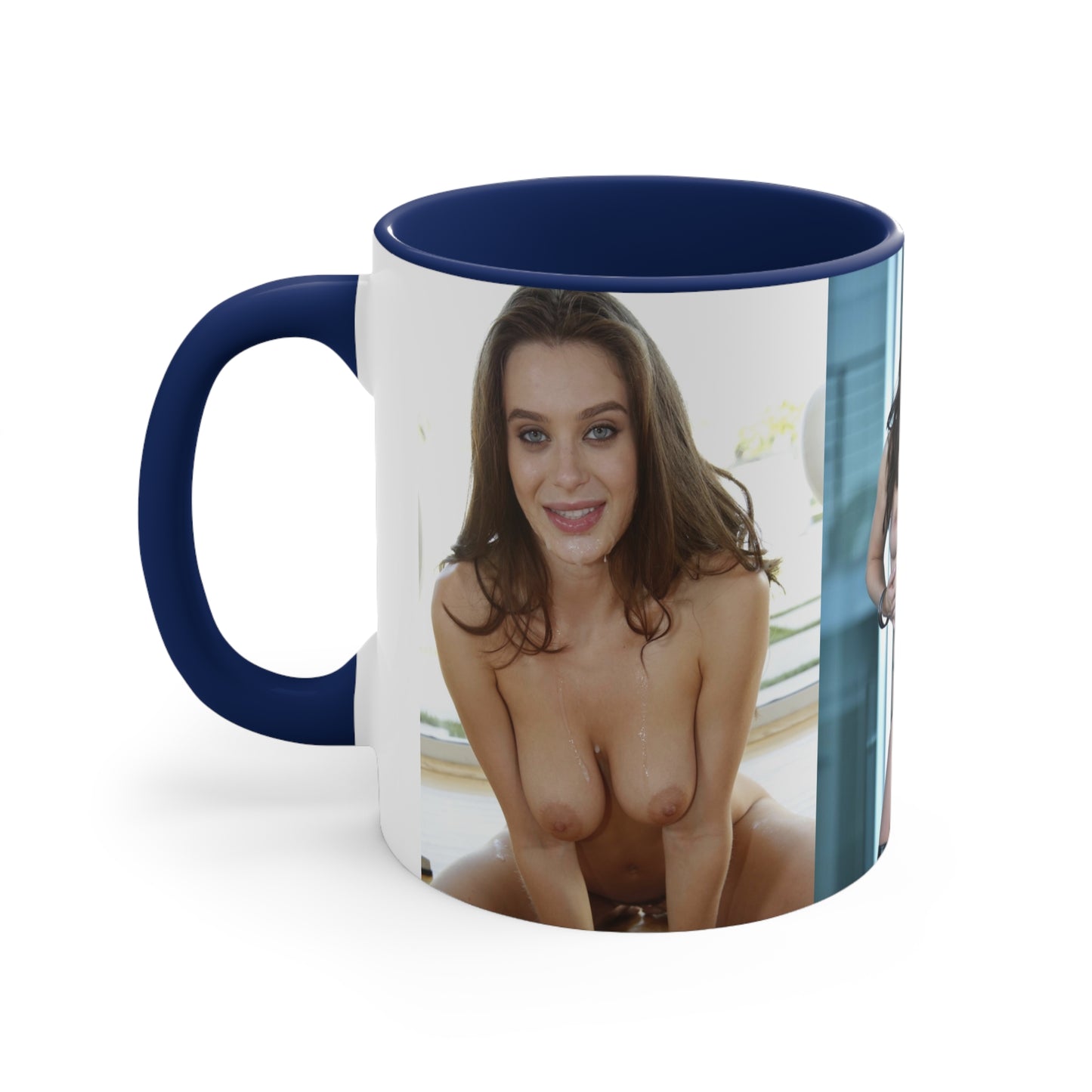 Accent Coffee Mug, 11oz Lana Rhoades Nude