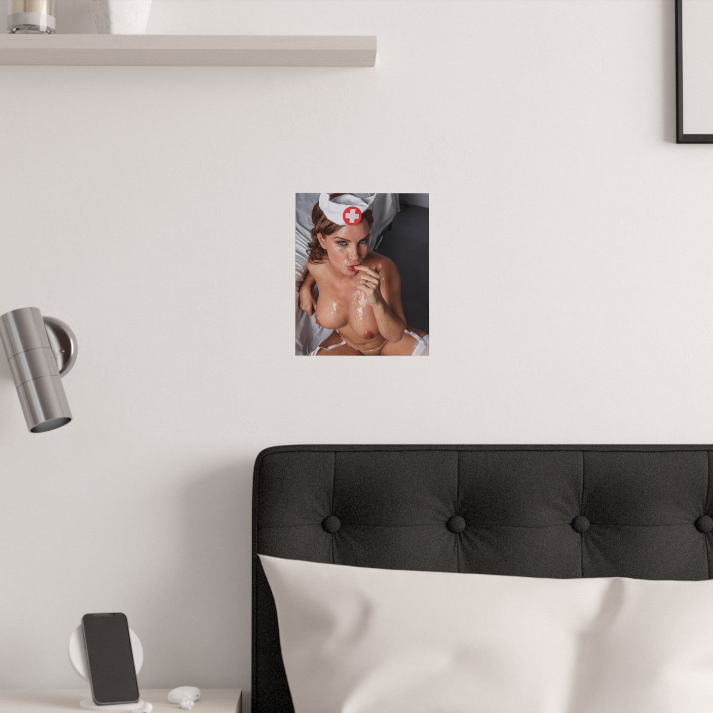 Satin Posters (210gsm) Sexy Nude Nurse