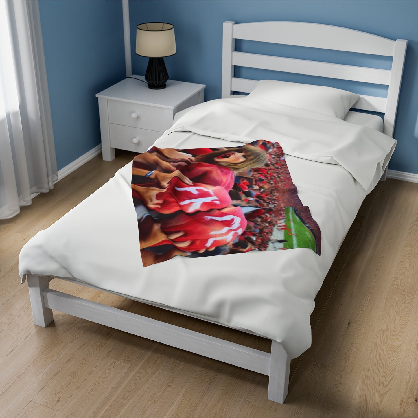 Velveteen Plush Blanket Taylor Swift AI Nudes