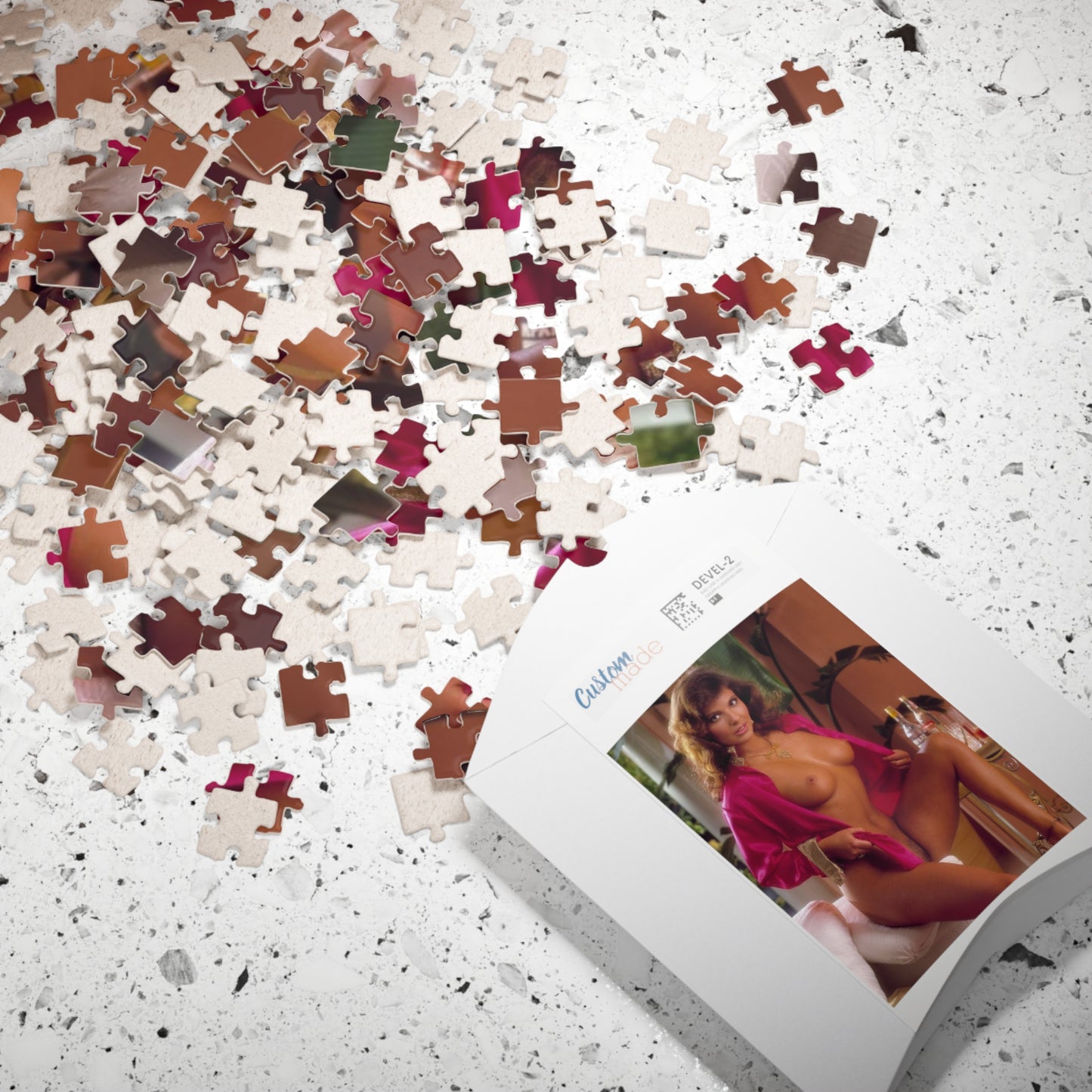 Puzzle (110, 252, 500, 1014-piece) Playboy Playmate June 1983 Jolanda Egger