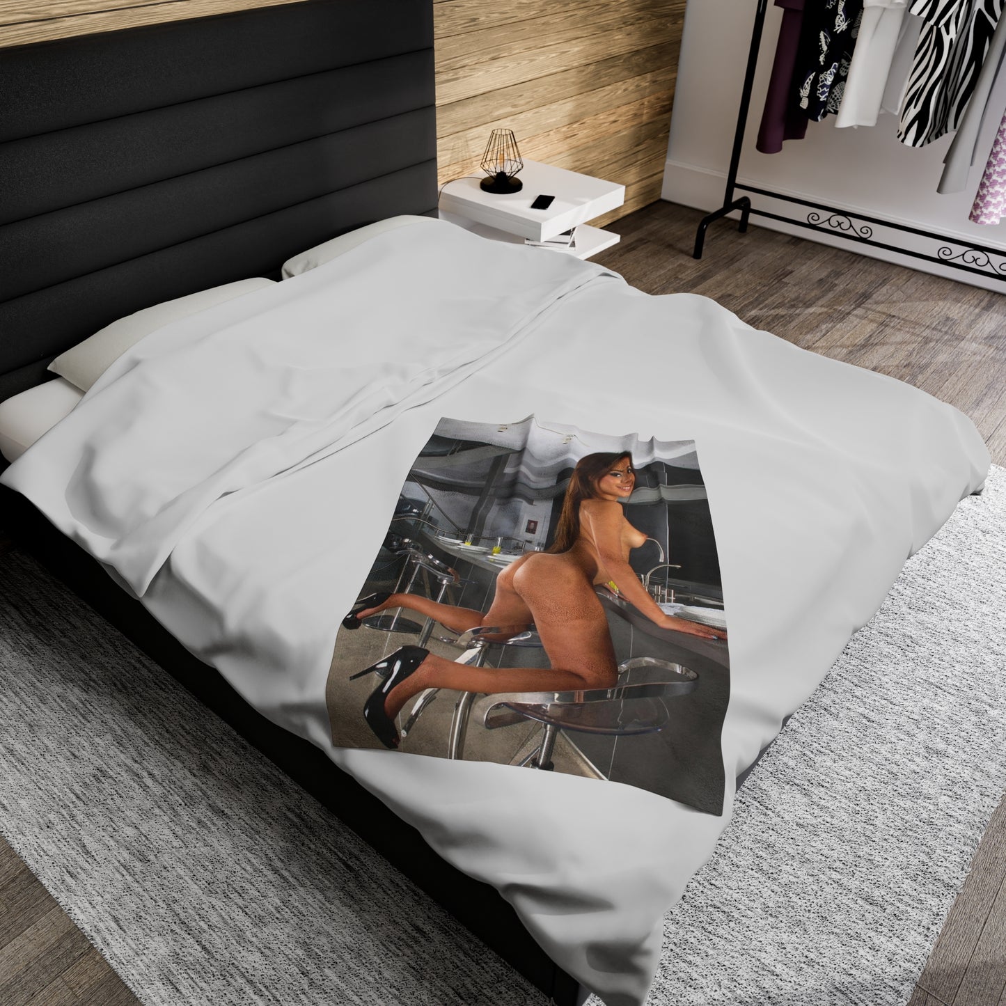 Velveteen Plush Blanket Porn Star Jynx Maze Nude
