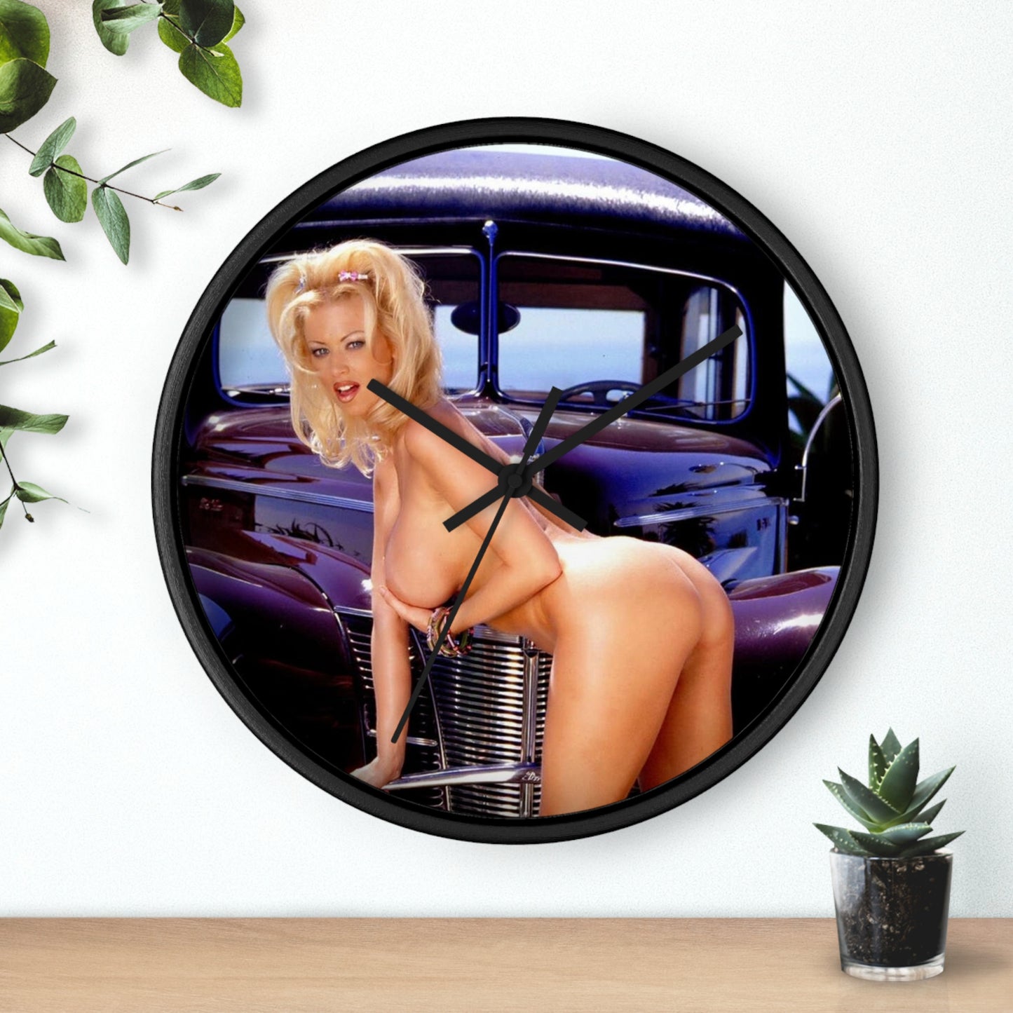 Wall Clock Pornstar Jenna Jameson Nude