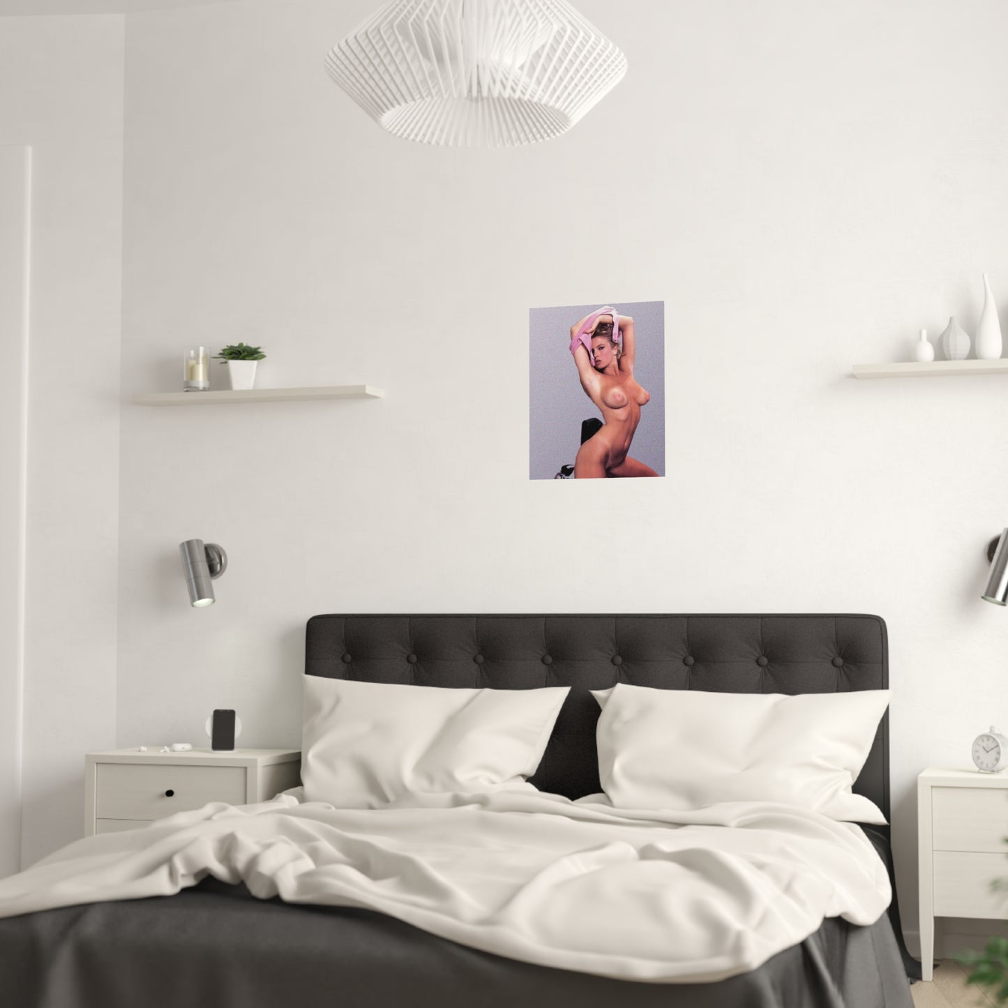 Satin Posters (210gsm) Retro Porn Star 1980s Traci