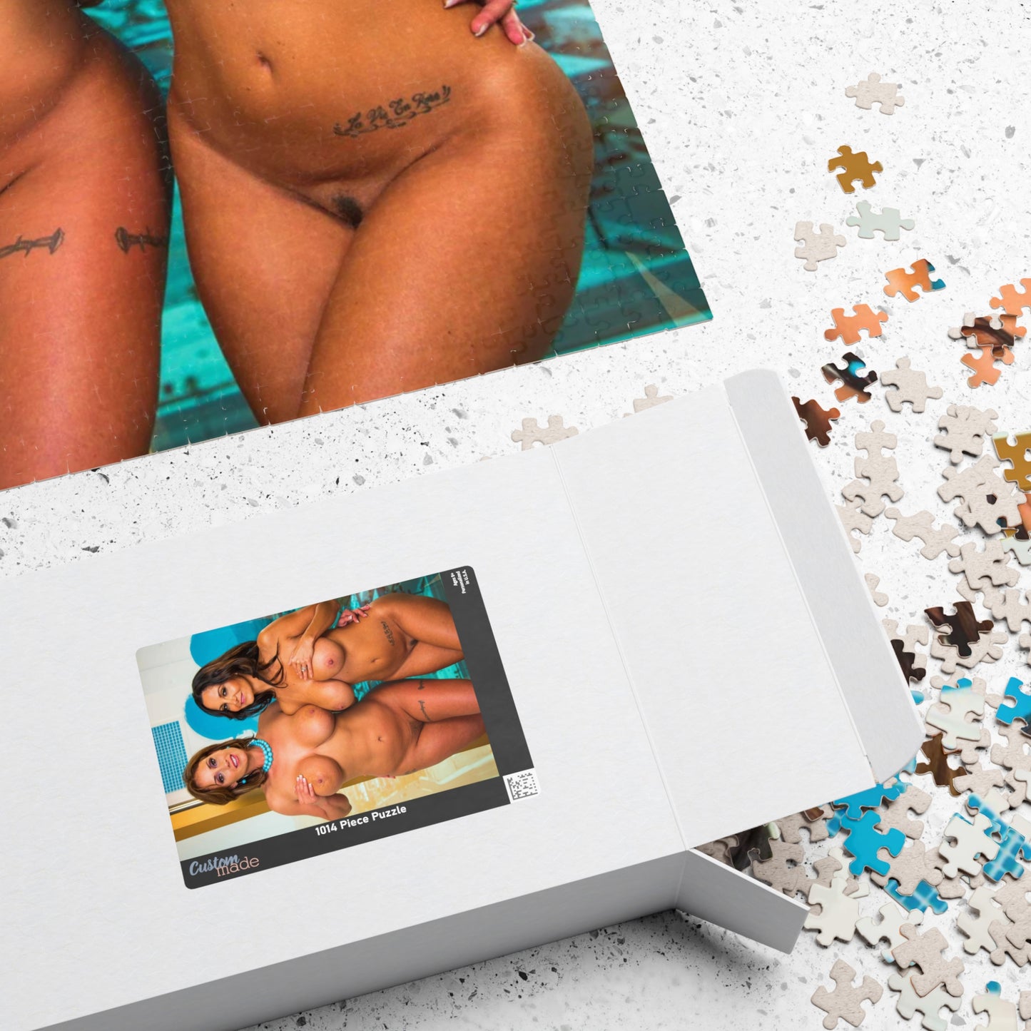 Puzzle (110, 252, 520, 1014-piece) Eva Notty & Ava Addams Nude