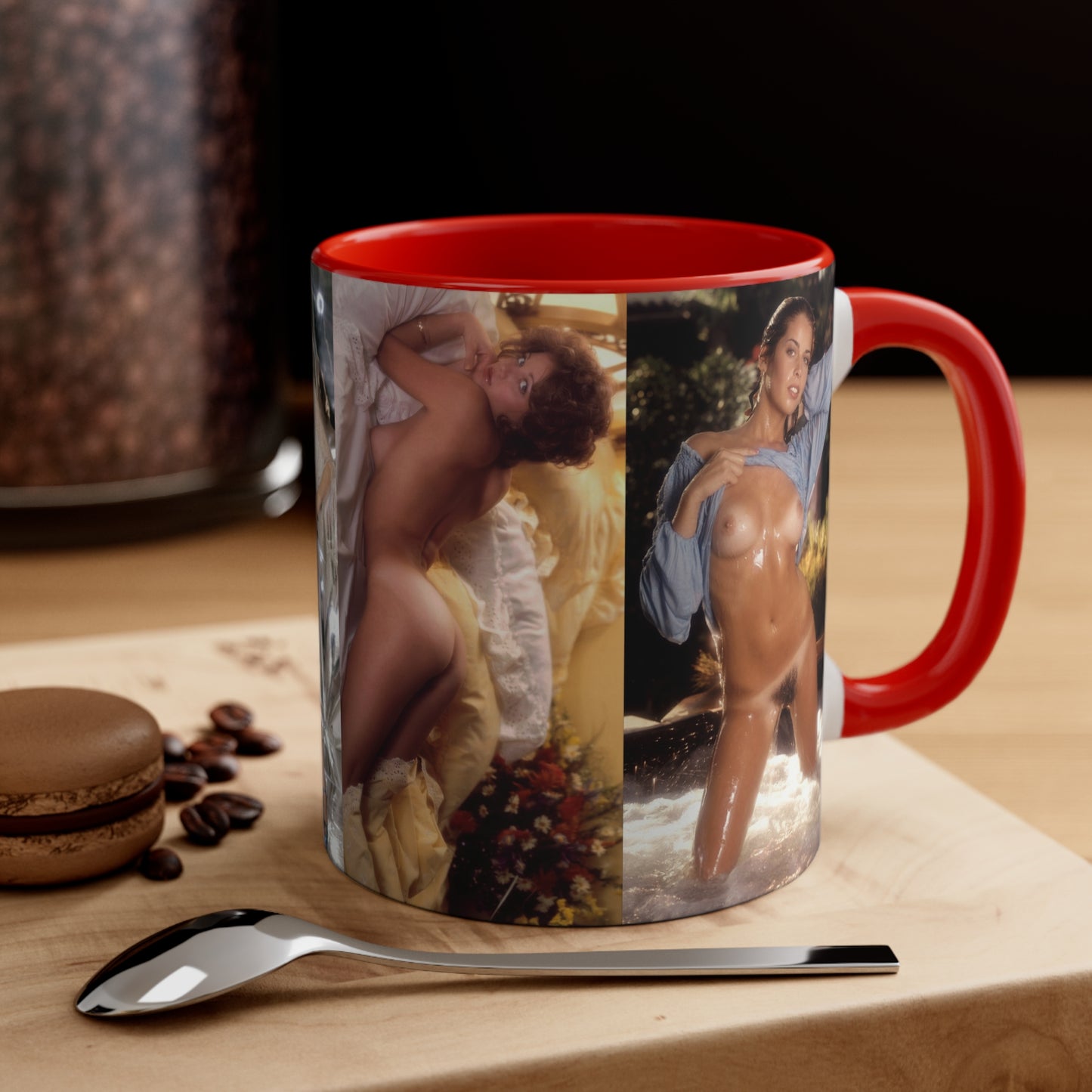 Accent Coffee Mug, 11oz Playboy Playmates 1977 January - April