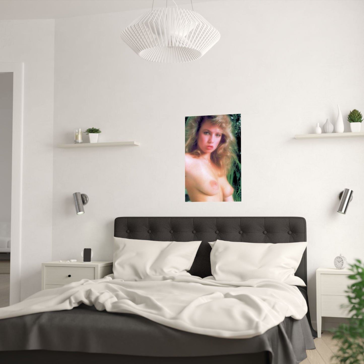 Satin Posters (210gsm) Traci Lords Nude Naked Retro