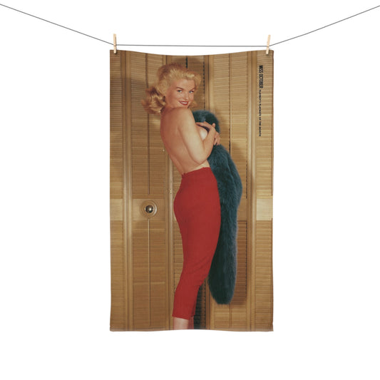 Hand Towel Playboy Playmate October 1958 Pat Sheehan