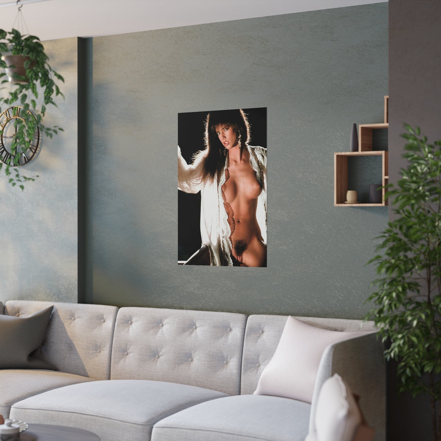Satin Posters (210gsm) Pornstar Racquel Darrian Nude