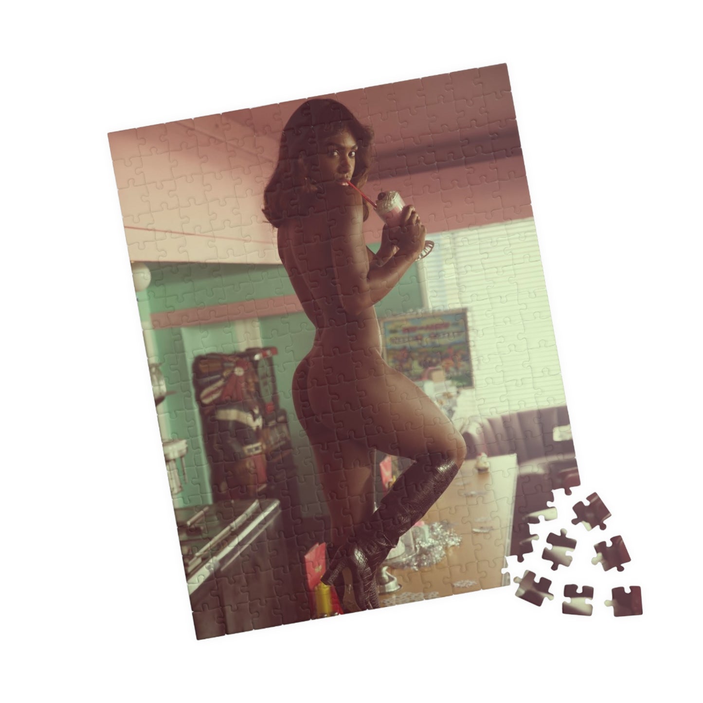 Puzzle (110, 252, 500, 1014-piece) Playboy Playmate December 2018 Jordan Emanuel