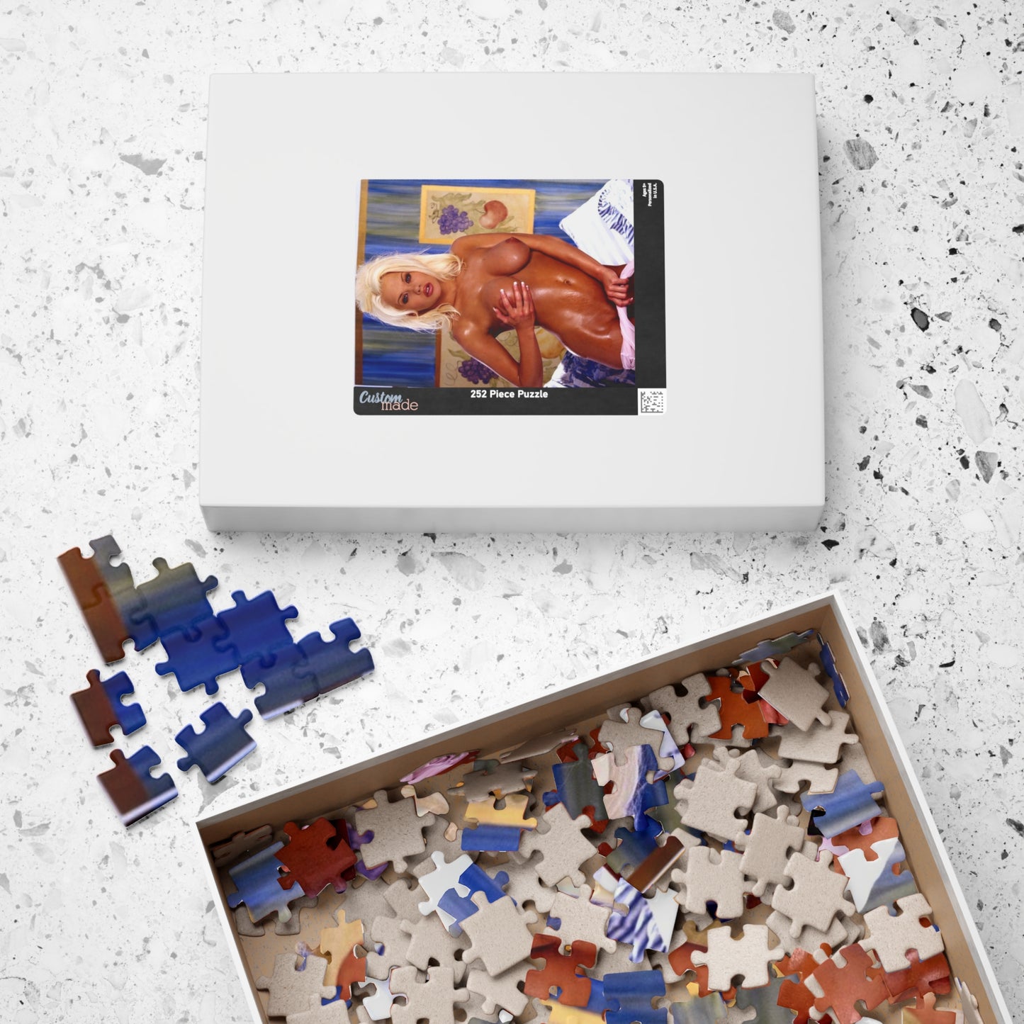 Puzzle (110, 252, 520, 1014-piece) Pornstar Chloe Jones Nude