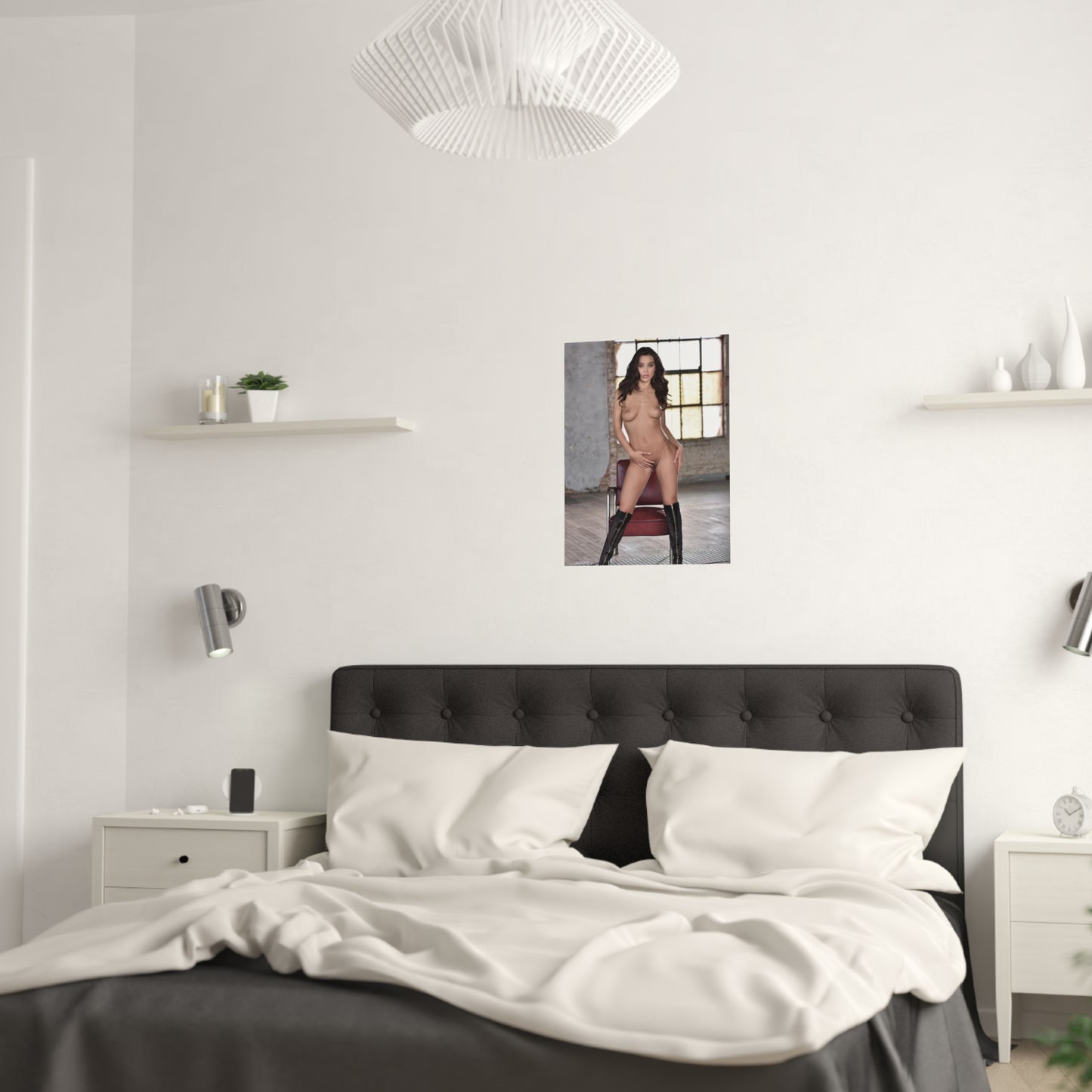 Satin Posters (210gsm) Lana Rhoades Nude