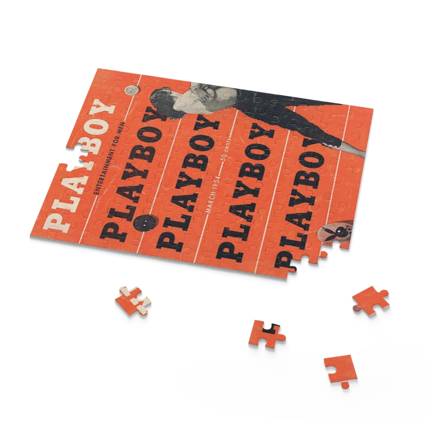 Puzzle (120, 252, 500-Piece) Playboy Cover March 1954
