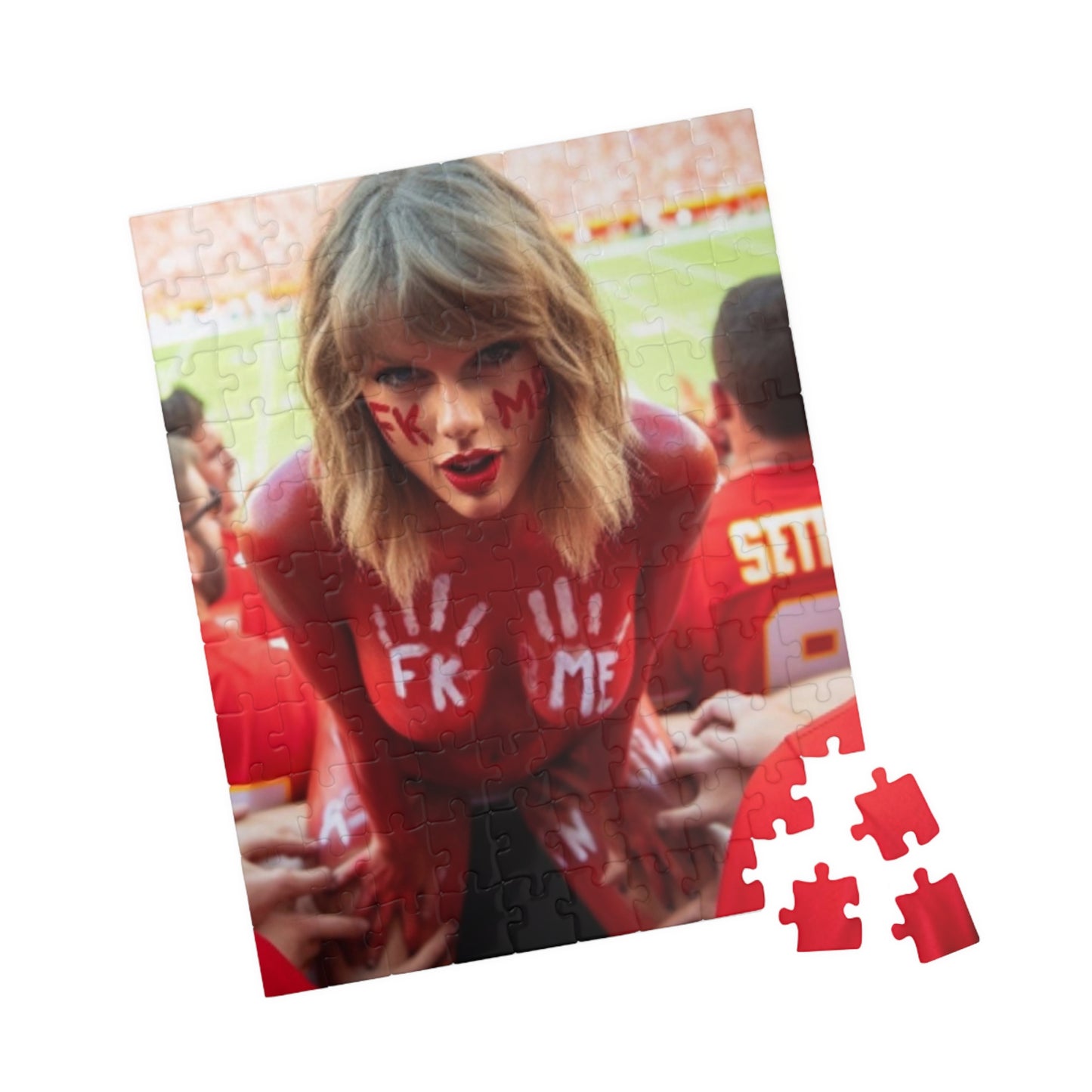Puzzle (110, 252, 520, 1014-piece) Taylor Swift AI Nudes