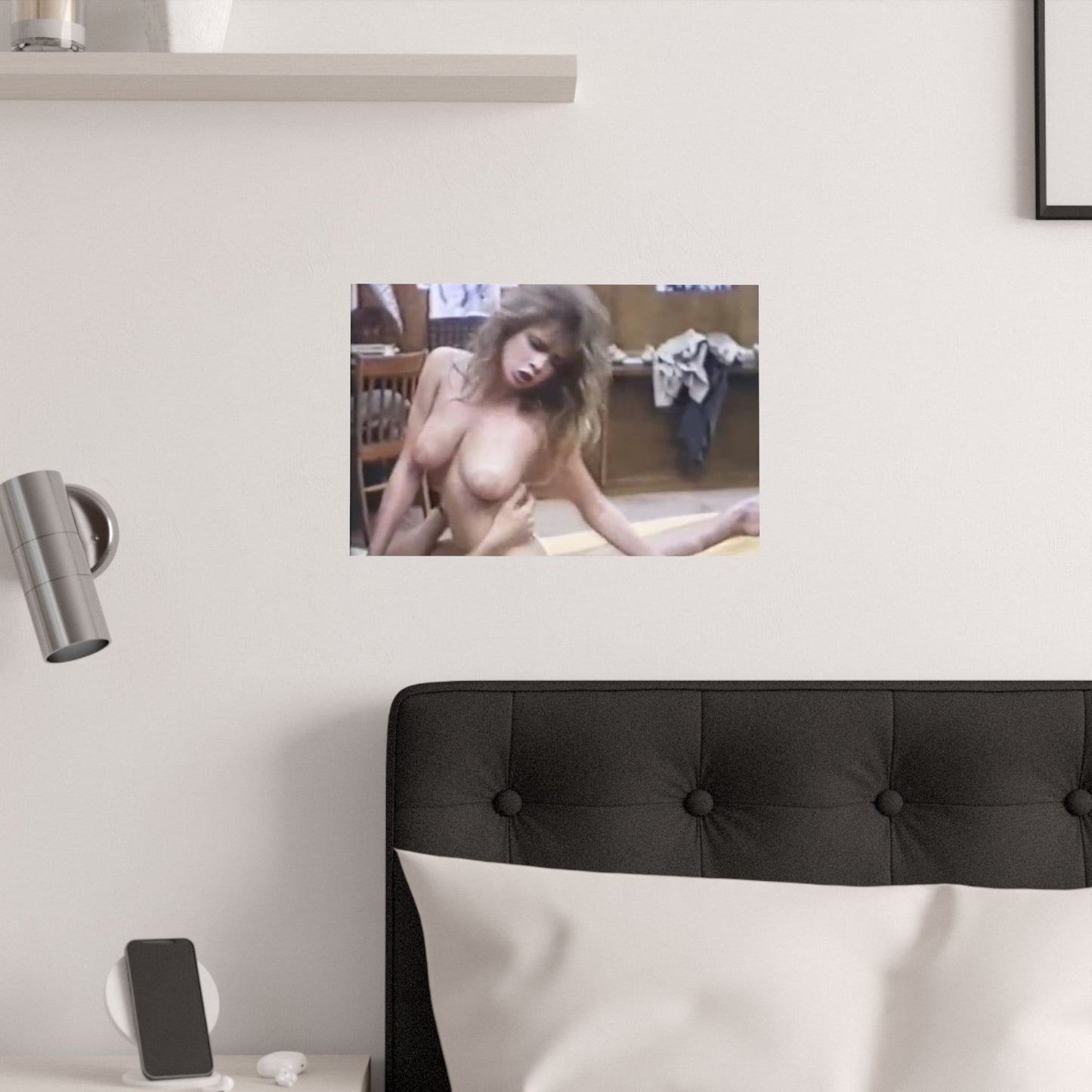 Satin Posters (210gsm) Traci Lords Nude Retro Porn Star