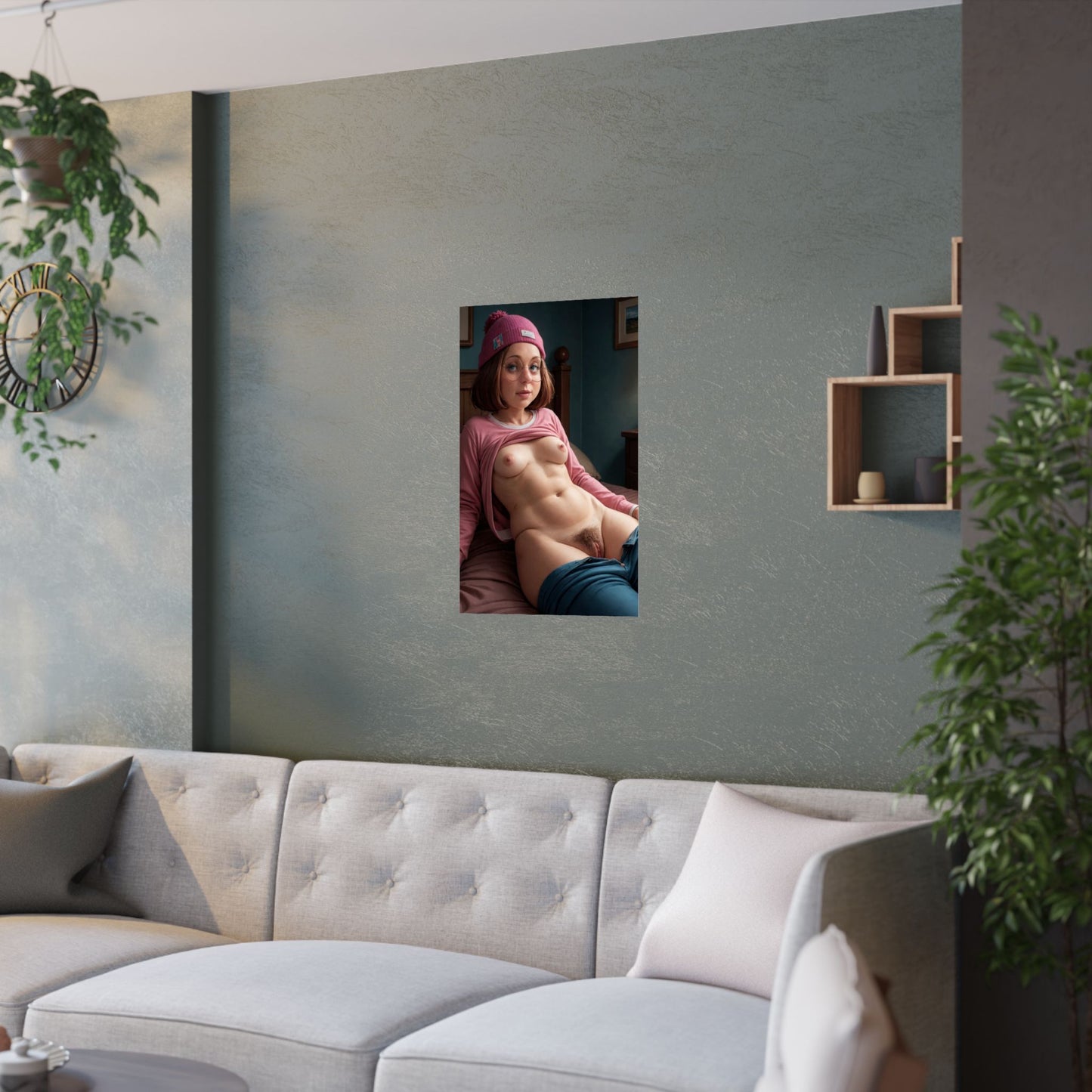 Satin Posters (210gsm) Meg Griffin Nude