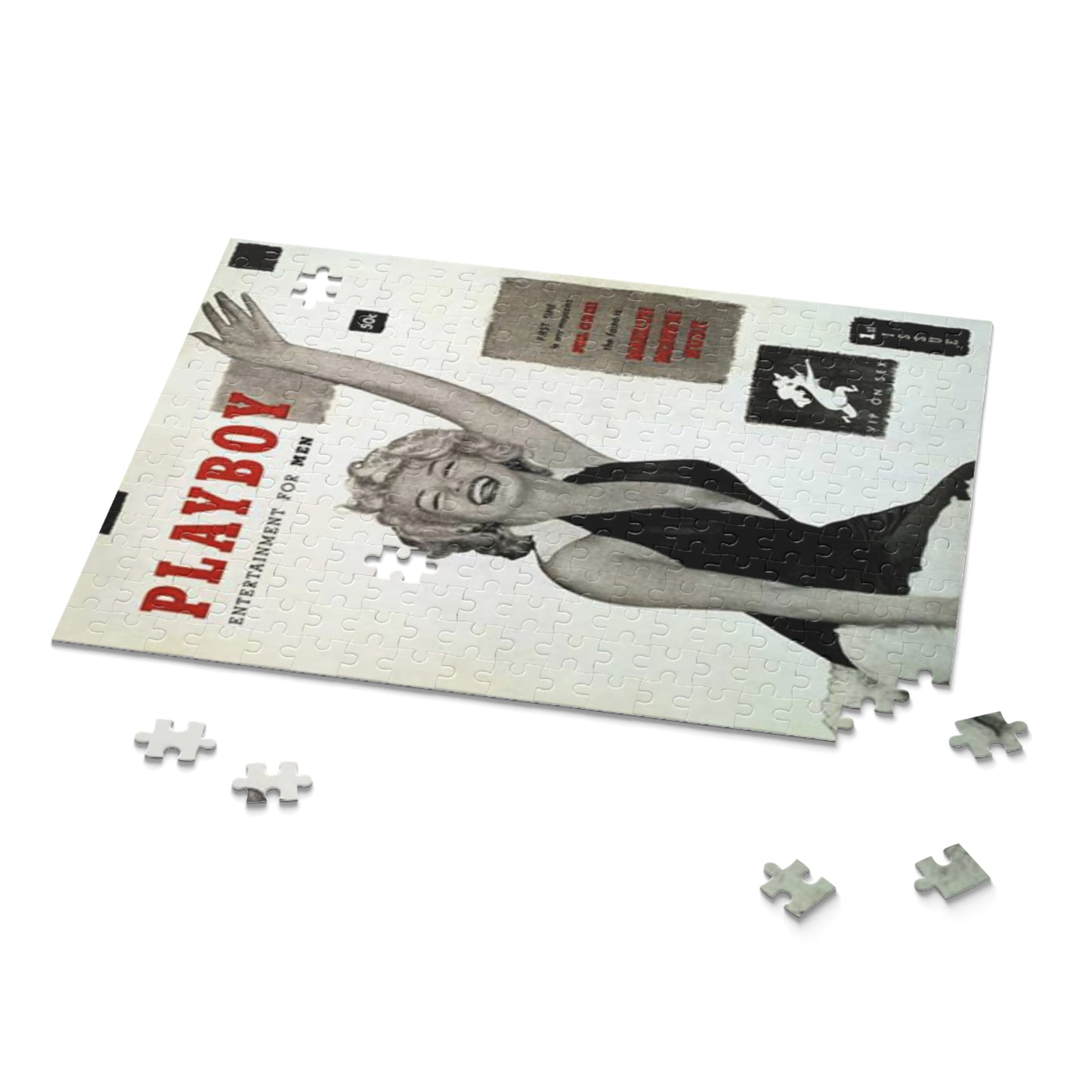 Puzzle (120, 252, 500-Piece) Playboy Cover December 1953 Marilyn Monroe