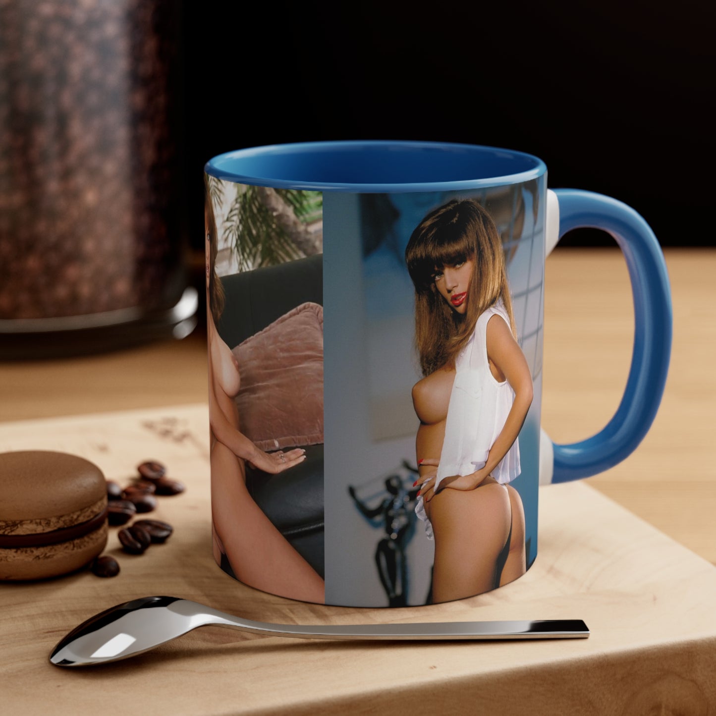 Accent Coffee Mug, 11oz Pornstar Racquel Darrian Nude