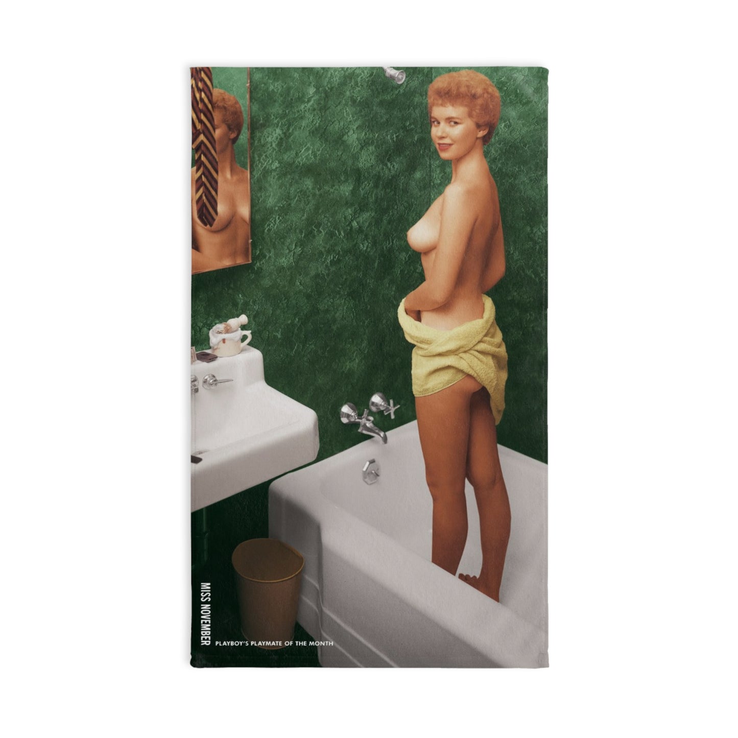 Hand Towel Playboy Playmate November 1955 Barbara Cameron