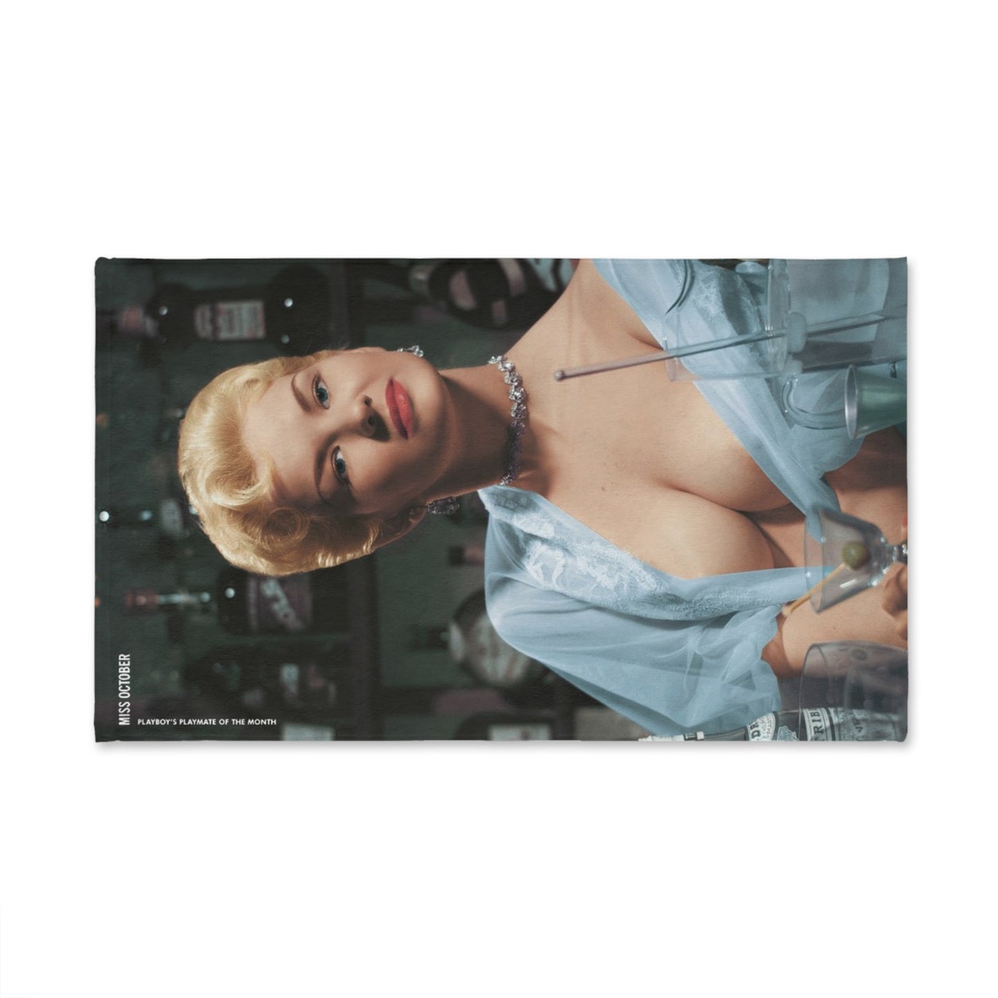 Hand Towel Playboy Playmate October 1956 Janet Pilgrim