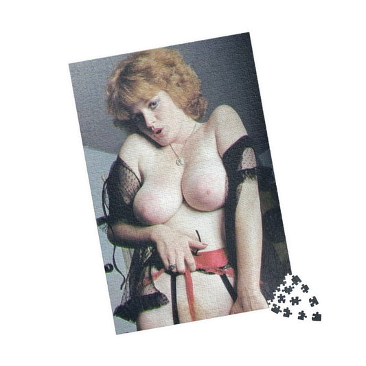 Puzzle (110, 252, 520, 1014-piece) Retro Pornstar Lisa De Leeuw Nude