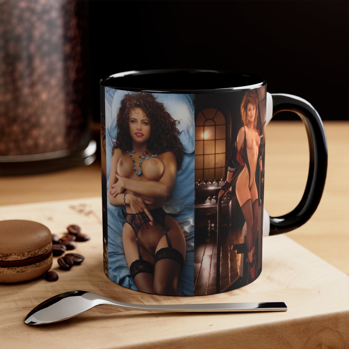 Accent Coffee Mug, 11oz Playboy Playmates 1995 January - April