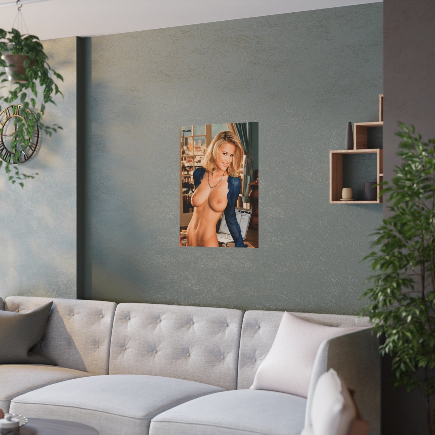 Satin Posters (210gsm) Playmate June 2008 Juliette Frette