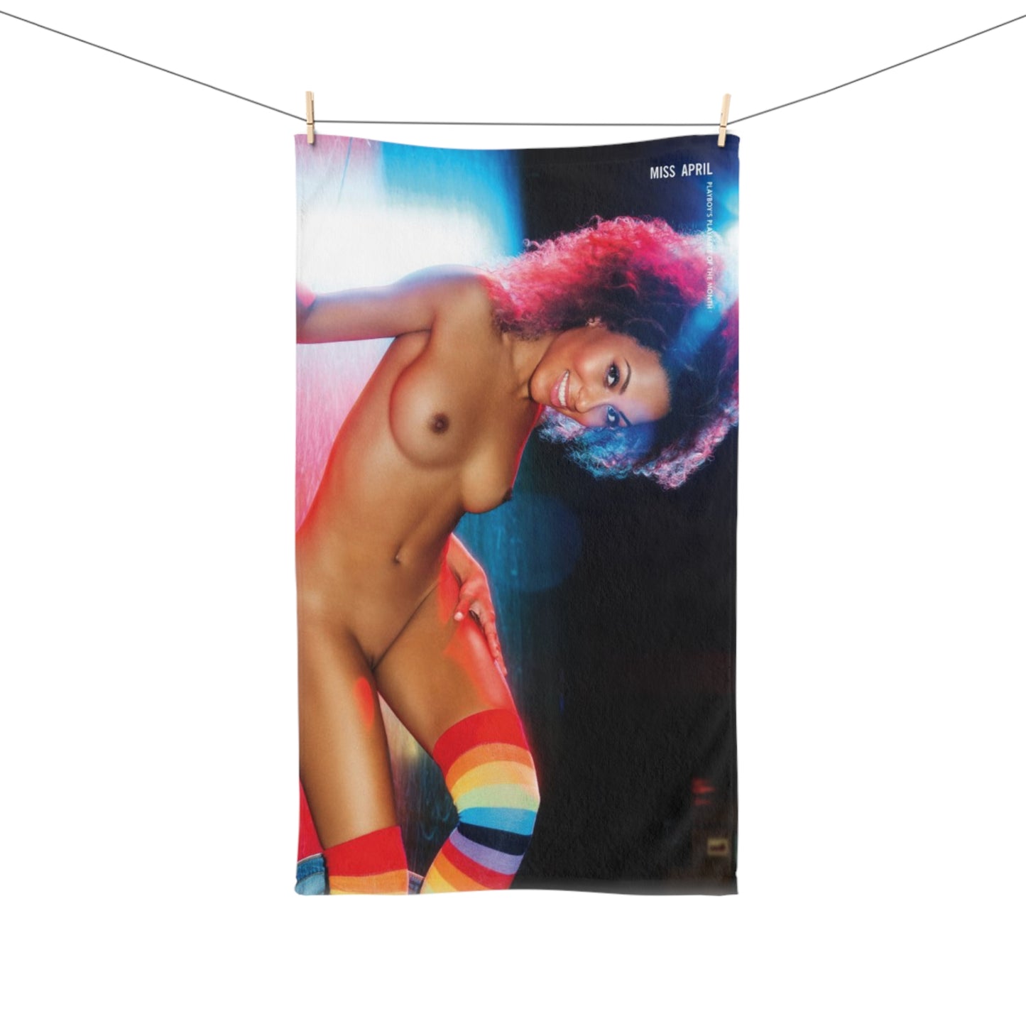 Hand Towel Playboy Playmate April 2014 Shanice Jordyn
