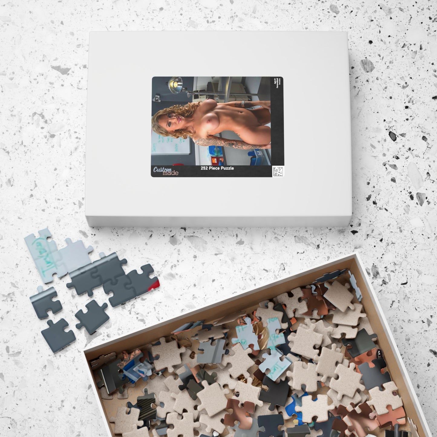 Puzzle (110, 252, 520, 1014-piece) Adult Star Juelz Ventura Nude