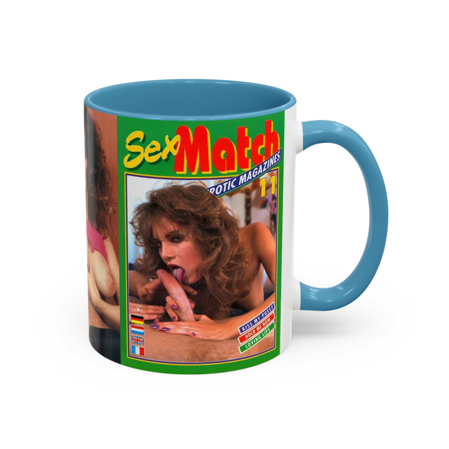 Accent Coffee Mug (11, 15oz) Traci Lords Nude Naked Retro Fuck Sex