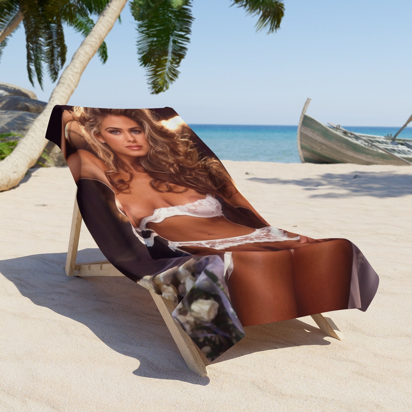 Beach Towel Playboy Playmate May 1996 Shauna Sand