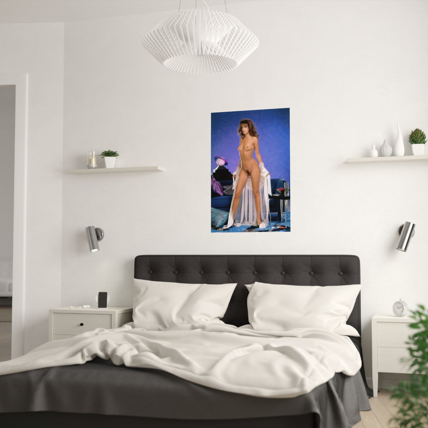 Satin Posters (210gsm) Pornstar Racquel Darrian Nude