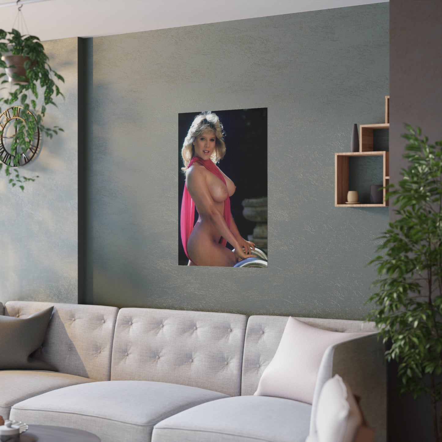 Satin Posters (210gsm) Samantha Fox Nude