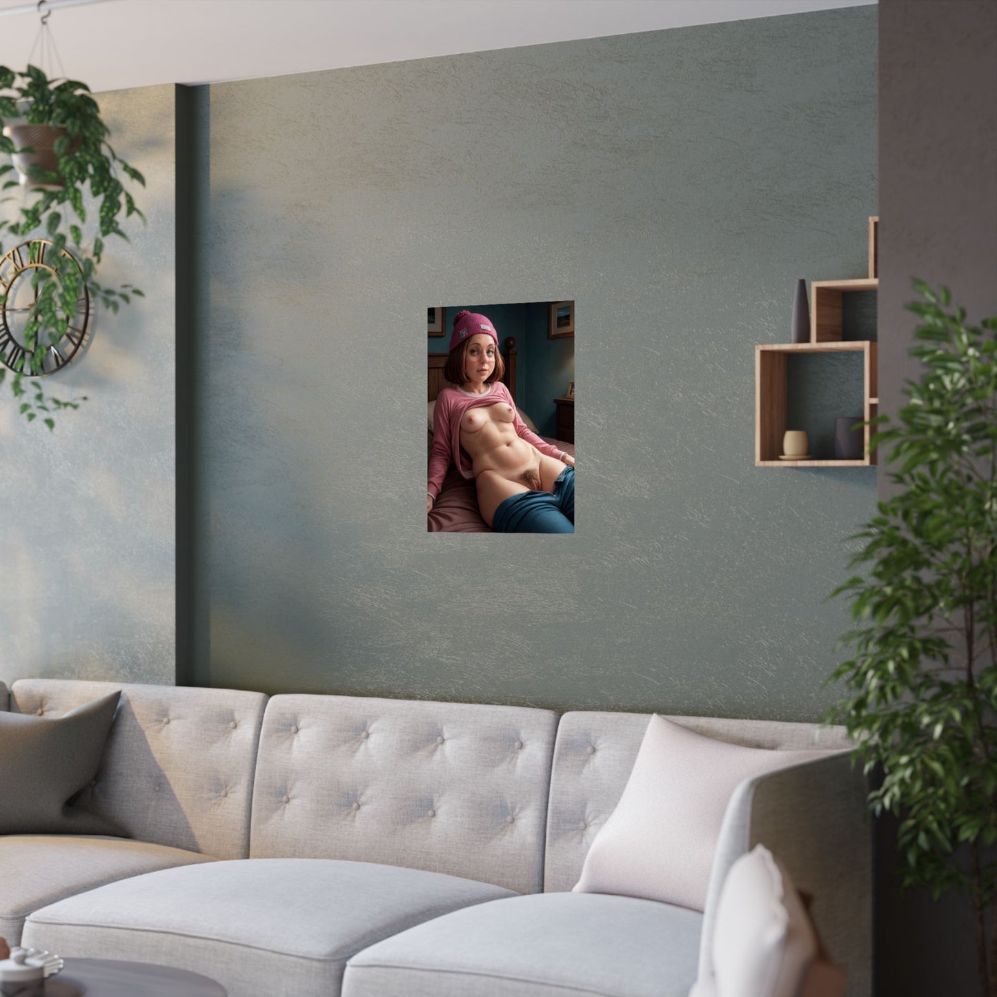 Satin Posters (210gsm) Meg Griffin Nude