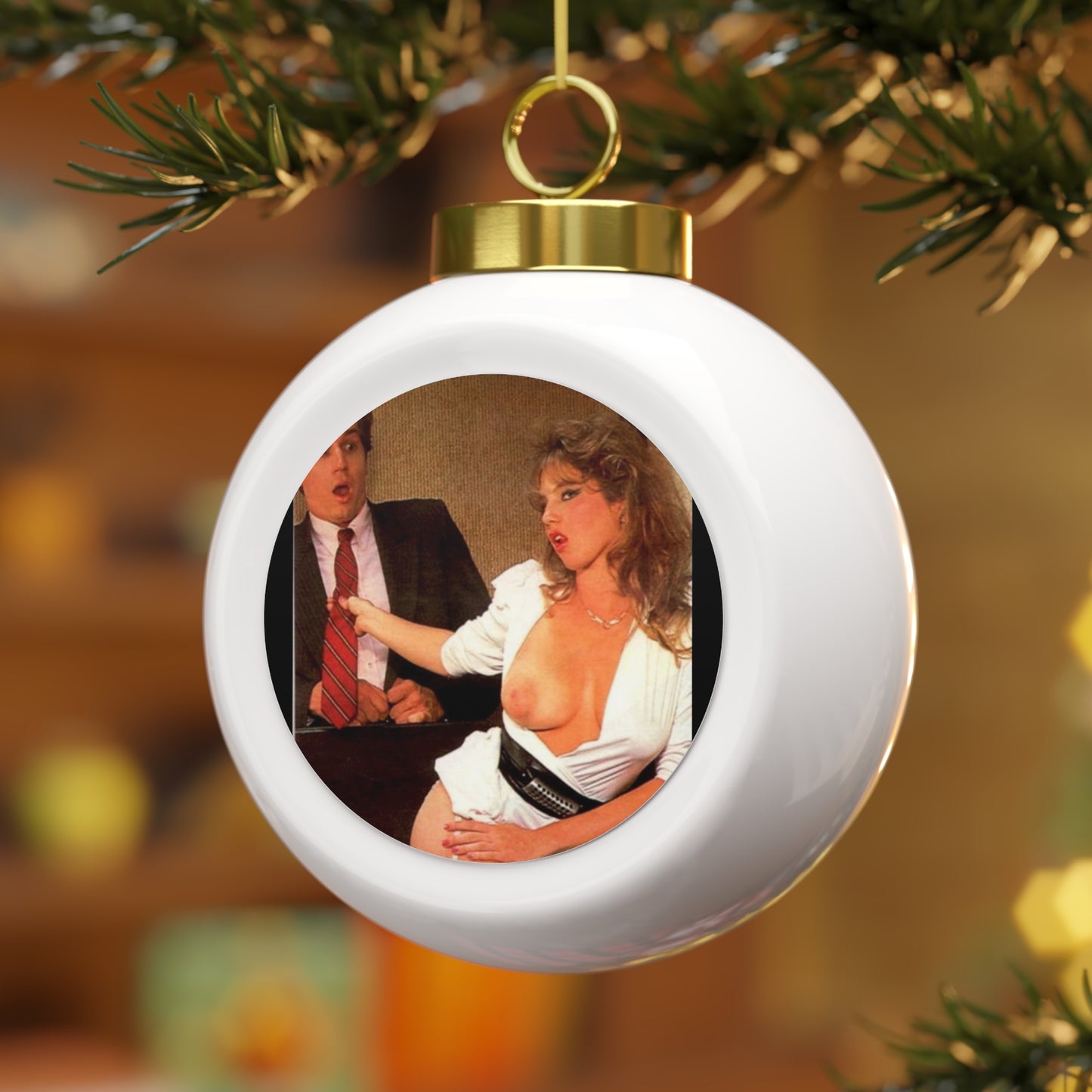 Christmas Ball Ornament Traci Lords Nude