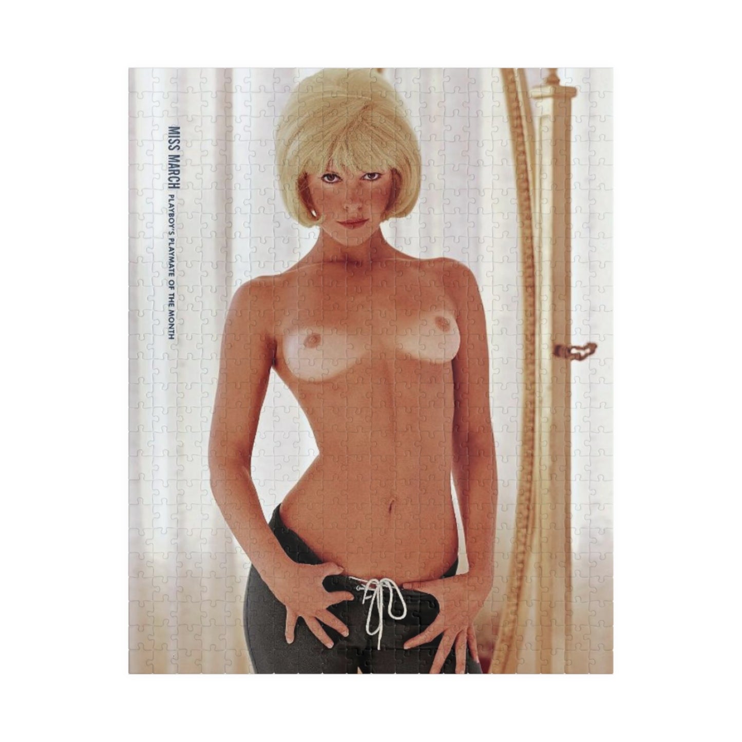 Puzzle (110, 252, 500, 1014-piece) Playboy Playmate March 1966 Priscilla Wright