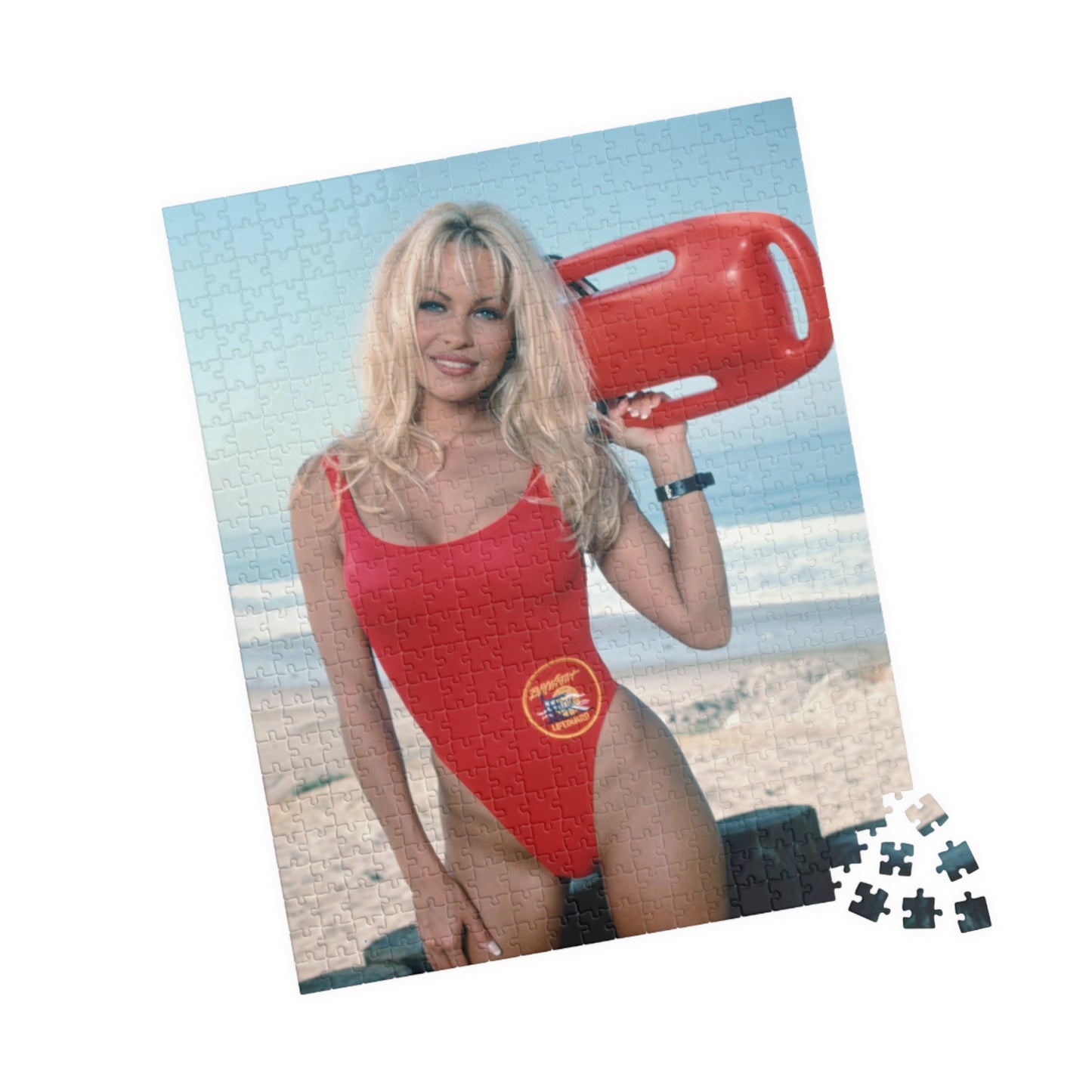Puzzle (110, 252, 520, 1014-piece) Pamela Anderson Baywatch