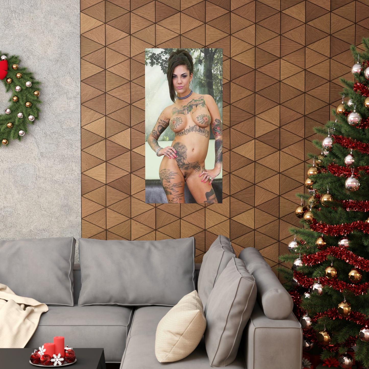 Matte Vertical Posters Pornstar Bonnie Rotten Nude