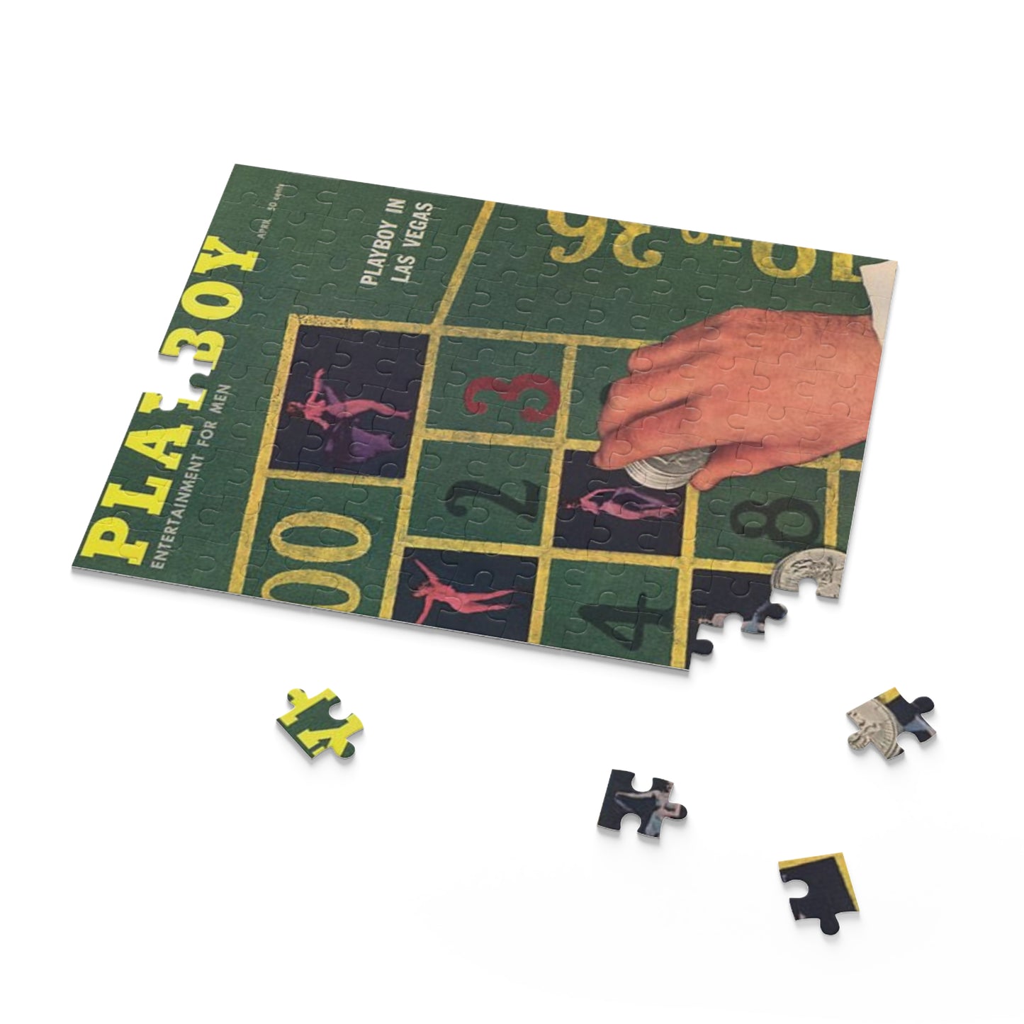 Puzzle (120, 252, 500-Piece) Playboy Cover April 1958