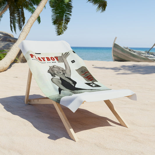 Beach Towel Playboy March 1953 Marilyn Monroe