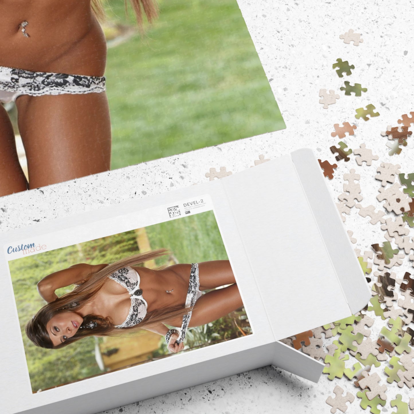 Puzzle (110, 252, 520, 1014-piece) Madison Ivy Sexy Lingerie