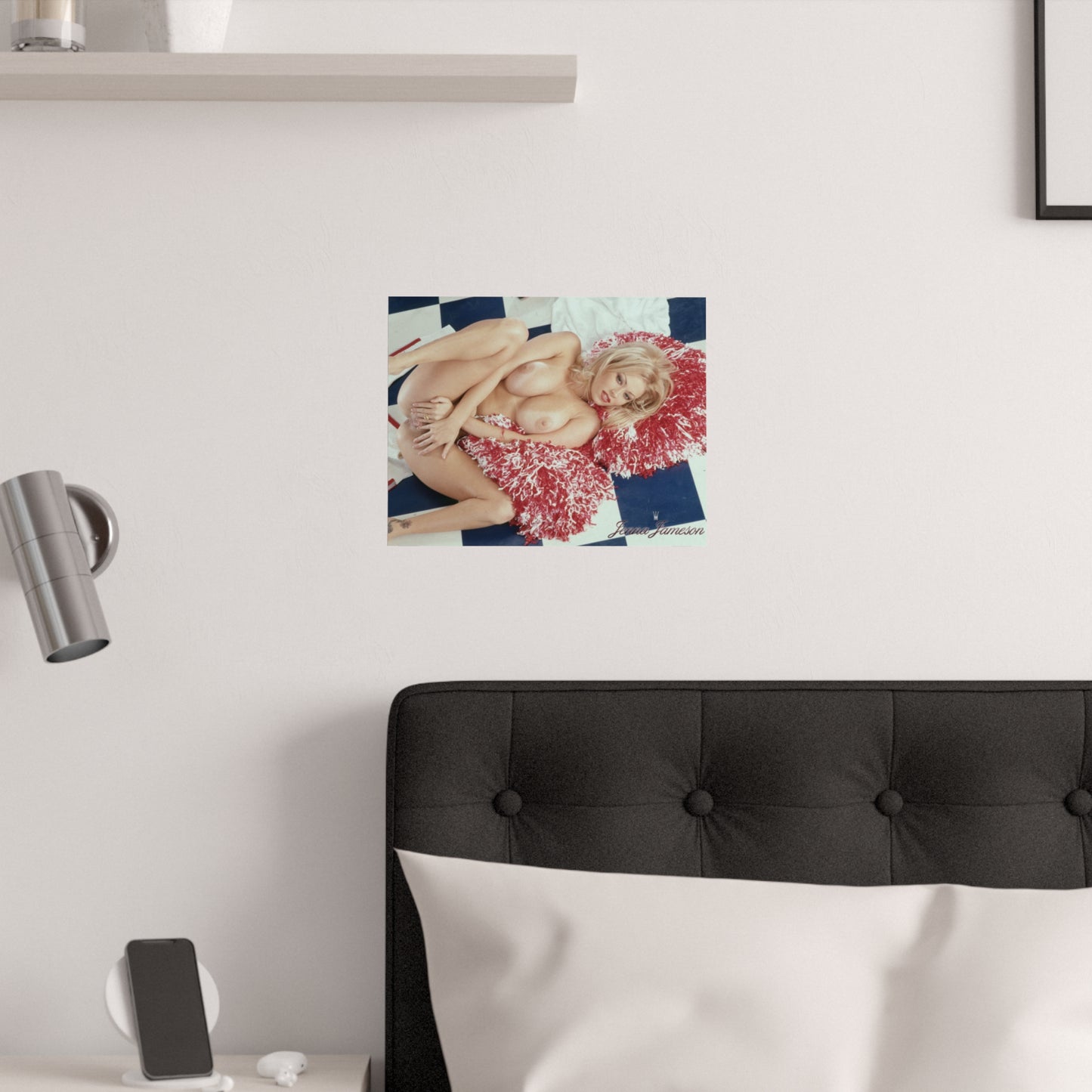 Satin Posters (210gsm) Jenna Jameson Nude Cheerleader