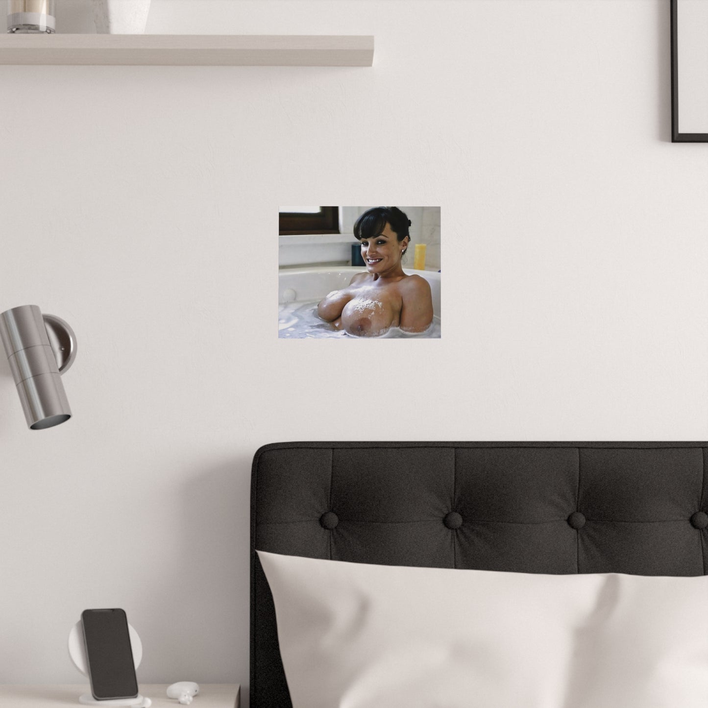 Satin Posters (210gsm) Pornstar Lisa Ann Nude