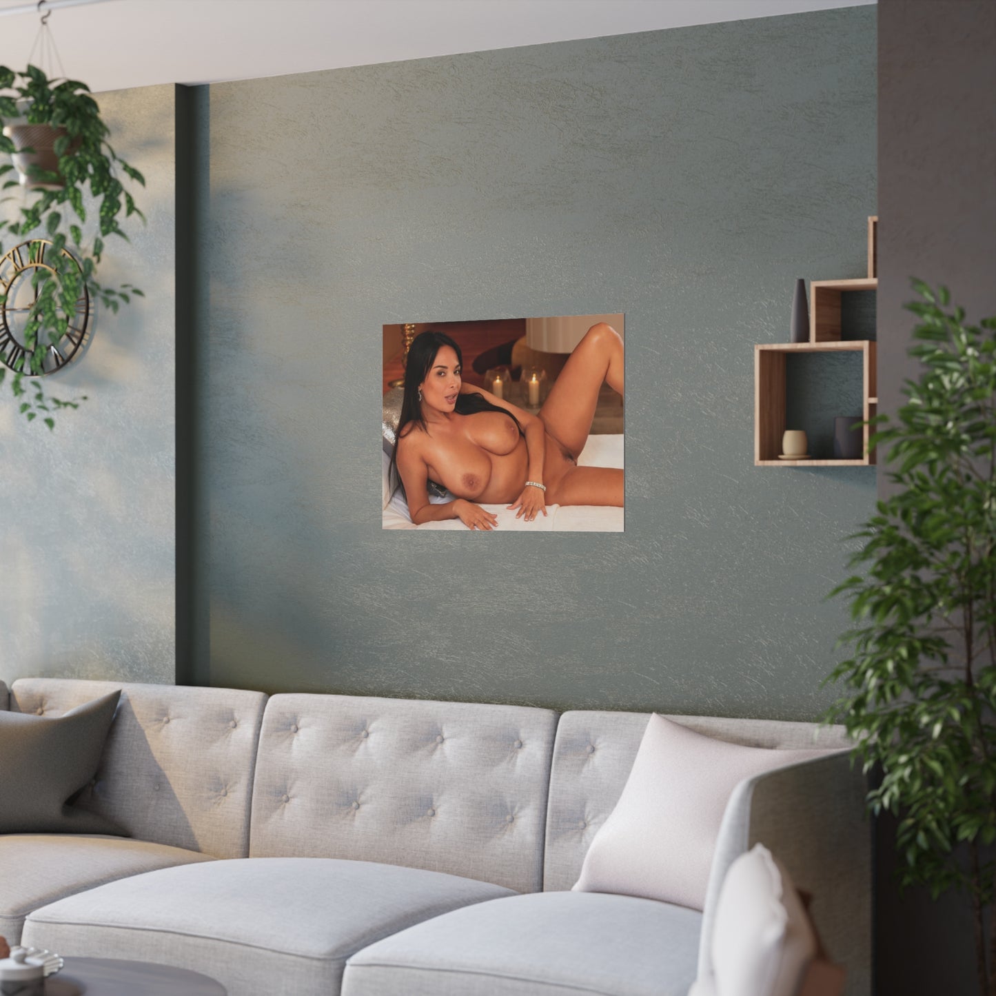Satin Posters (210gsm) Porn Star Anissa Kate Nude