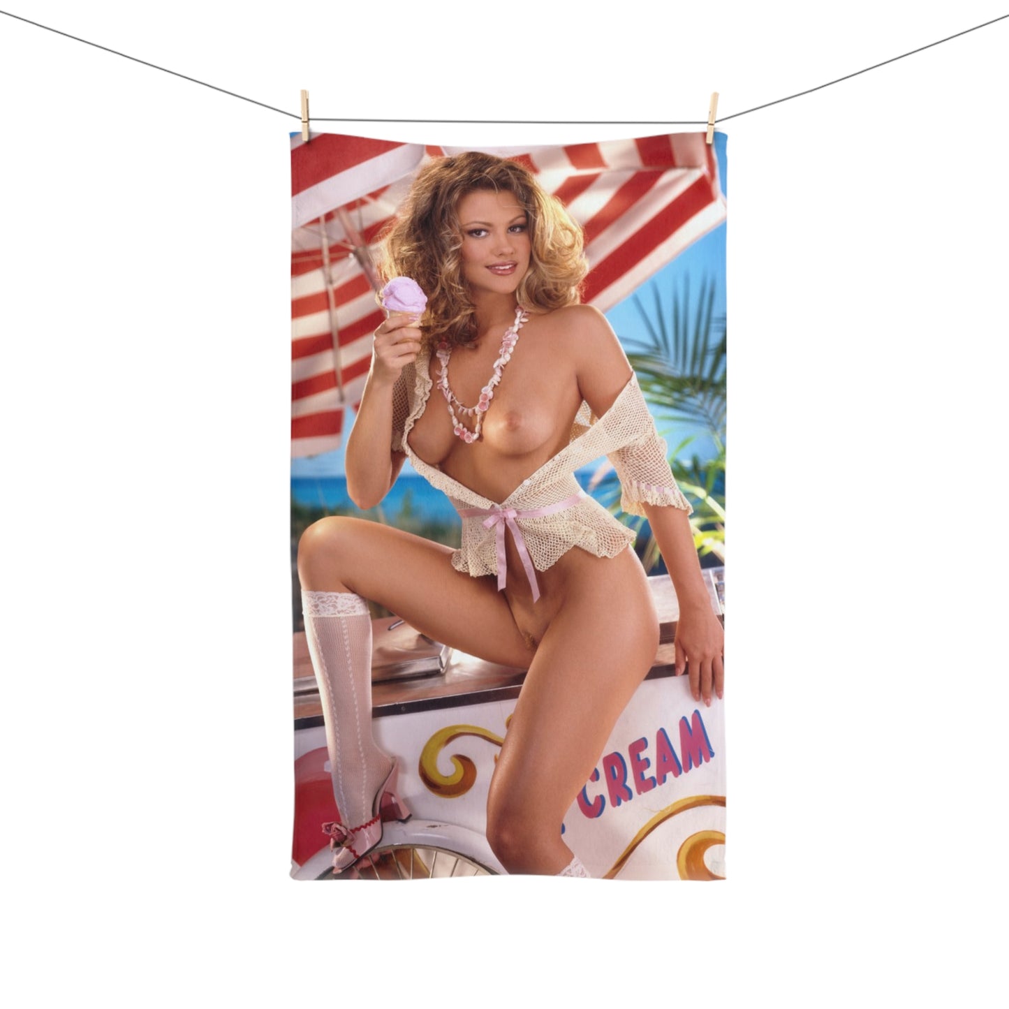 Hand Towel Playboy Playmate July 1999 Jennifer Rovero